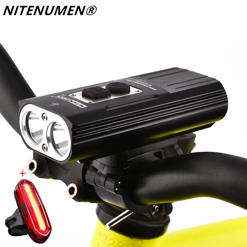 

NITENUMEN X8 XM-L2 LED Bike Cycling Bicycle Waterpoof Front Light & Tail Light(Built-in Battery)