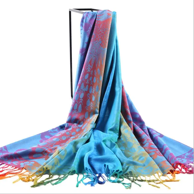 Women Winter Knitted Poncho Capes Shawl Cardigans Sweater Coat Chinese Style V Neck Floral Wrap Swing |