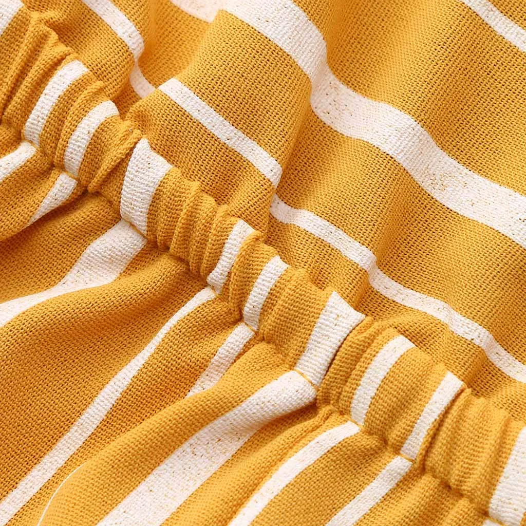 

Toddler Baby Kids Girls Summer Striped Backless Romper Jumpsuits Clothes Sunsuit Rompers baby boys girl jumpsuit new born