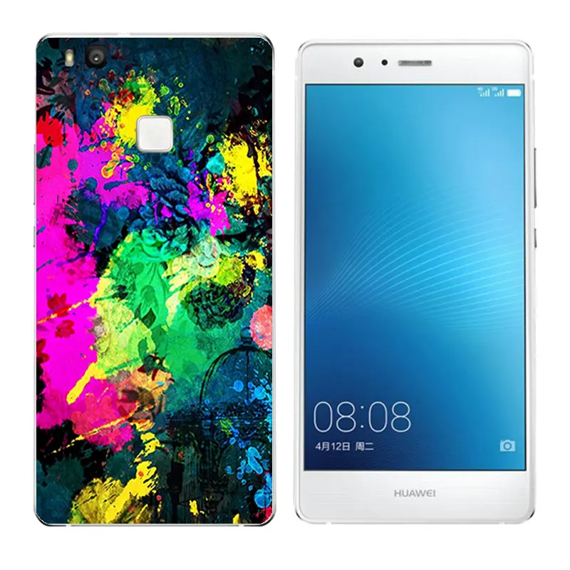 Soft TPU Case for Huawei P9 lite Silicon Piano Printing Cover Fundas G9 Lite 5.2 inch Coque |