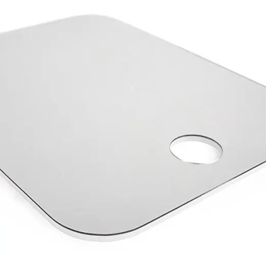 Зеркало для душа QSHAVE IT Fogless большой размер с присоской и клейким крючком идеально