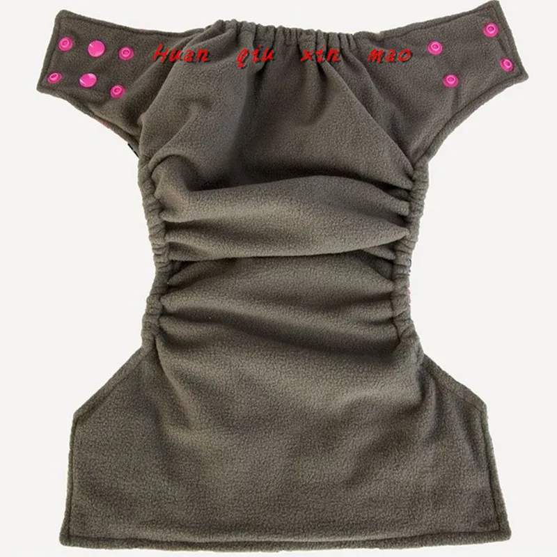 Детские подгузники из бамбука и угля стираемые тканевые многоразовые для