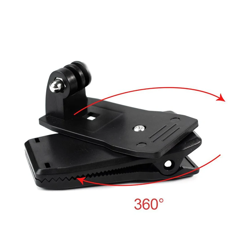 Зажим с поворотом на 360 градусов для GoPro Hero Go Pro аксессуары 6 5 4 3 2 1 Xiaomi Yi SJCAM SJ4000