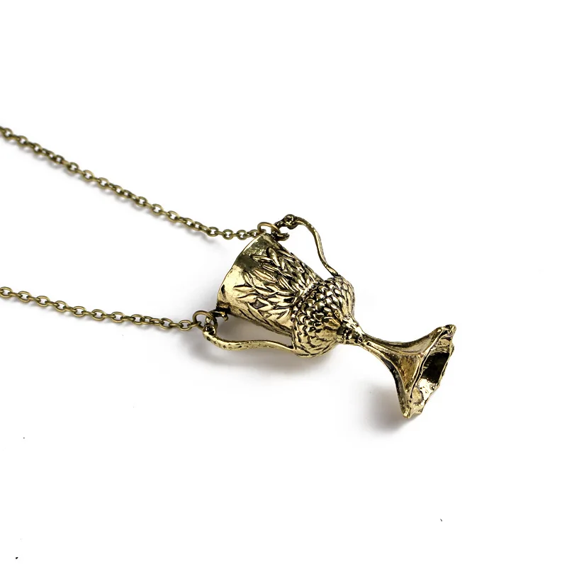 Ювелирные изделия из фильма Helga пуффендуй чашка Подвеска Ожерелье для женщин и