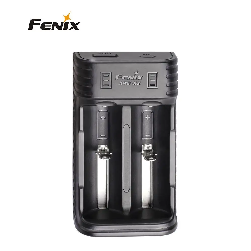 Зарядное устройство Fenix ARE X2 с USB-выходом 5 В 10440 А интеллектуальное зарядное для