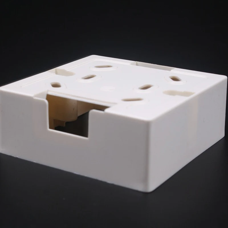 Allsome External Mounting Box 86mm*86mm*34mm for 86mm*86mm Standard Switches and Sockets Apply For Any Position of Wall Surface |
