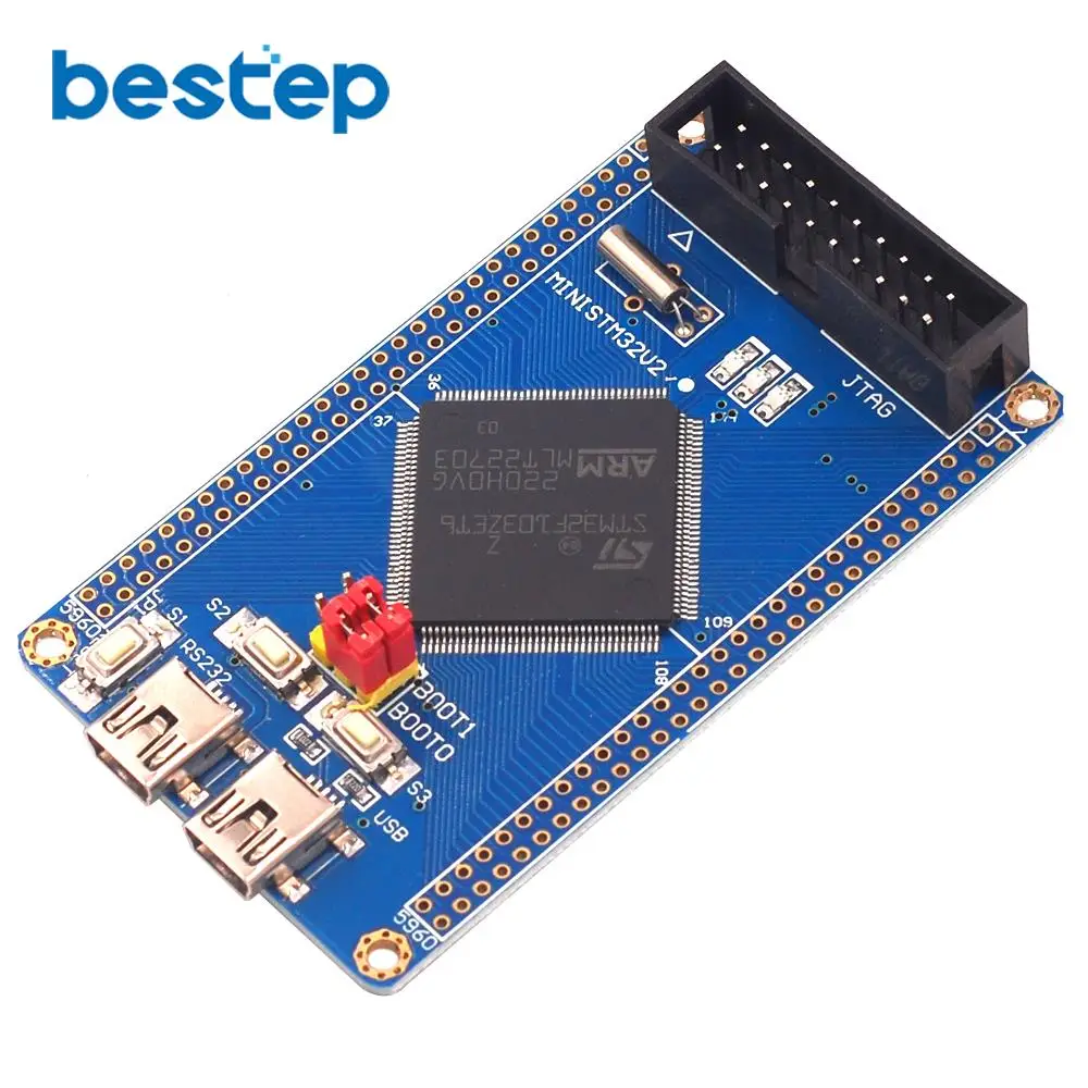 Системная плата STM32F103ZET6 системная STM32 макетная минимальная плата|Интегральные