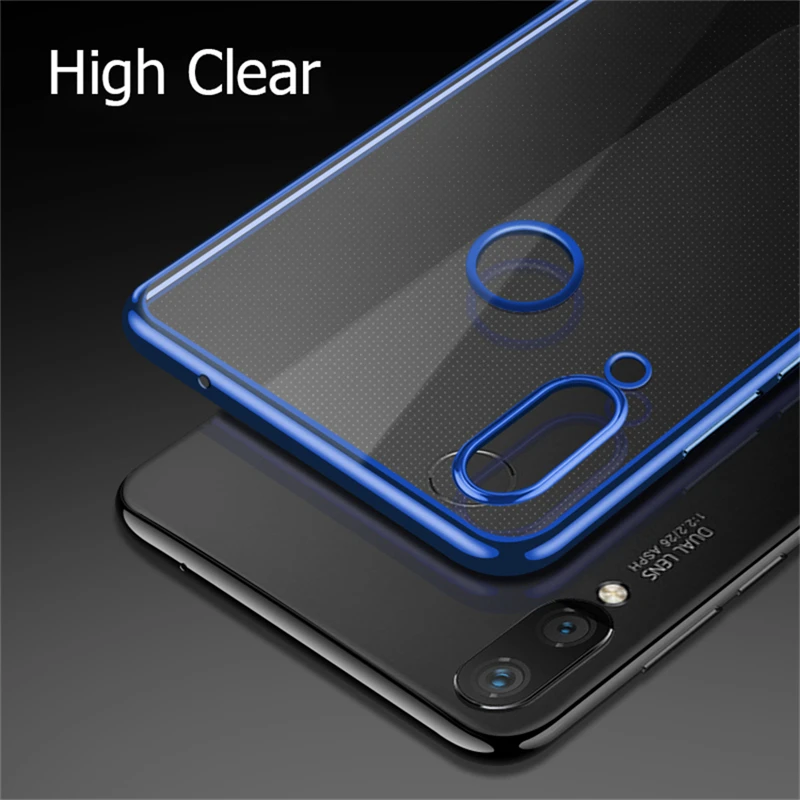 Роскошный мягкий силиконовый чехол для Xiaomi Redmi Note 7 Pro с покрытием Mi 9SE K20 Red MI 6A 6 |