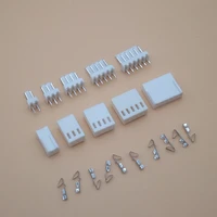10 sets kf2510 kits connector2 54mm pitch 23456p straigh pin headerhousingcrimp 2510