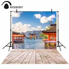 Фотофоны Allenjoy для фотостудии, Япония, парящий пейзаж, старинная культура, панорамный побережье, океан, новый дизайн