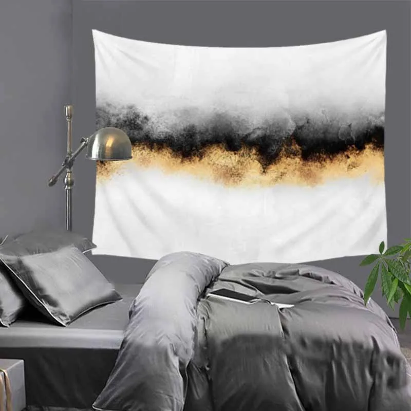 Гобелен маслом гобелен многофункциональный с абстрактным геометрическим