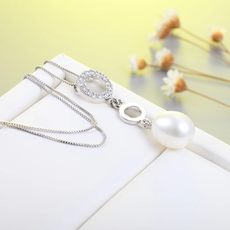 Ожерелье женское с натуральным пресноводным жемчугом 9 10 мм|necklace designer|necklaces for