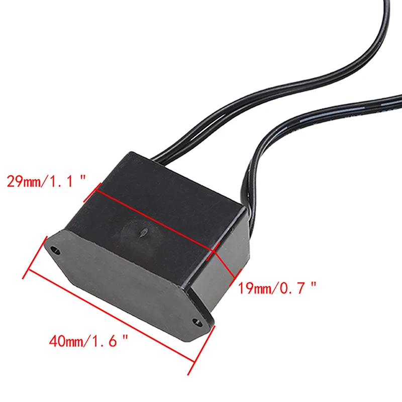 POSSBAY черный USB 5 В 1A инвертор питания/выход сигареты разъем регулятор постоянного тока для EL провода электролюмин