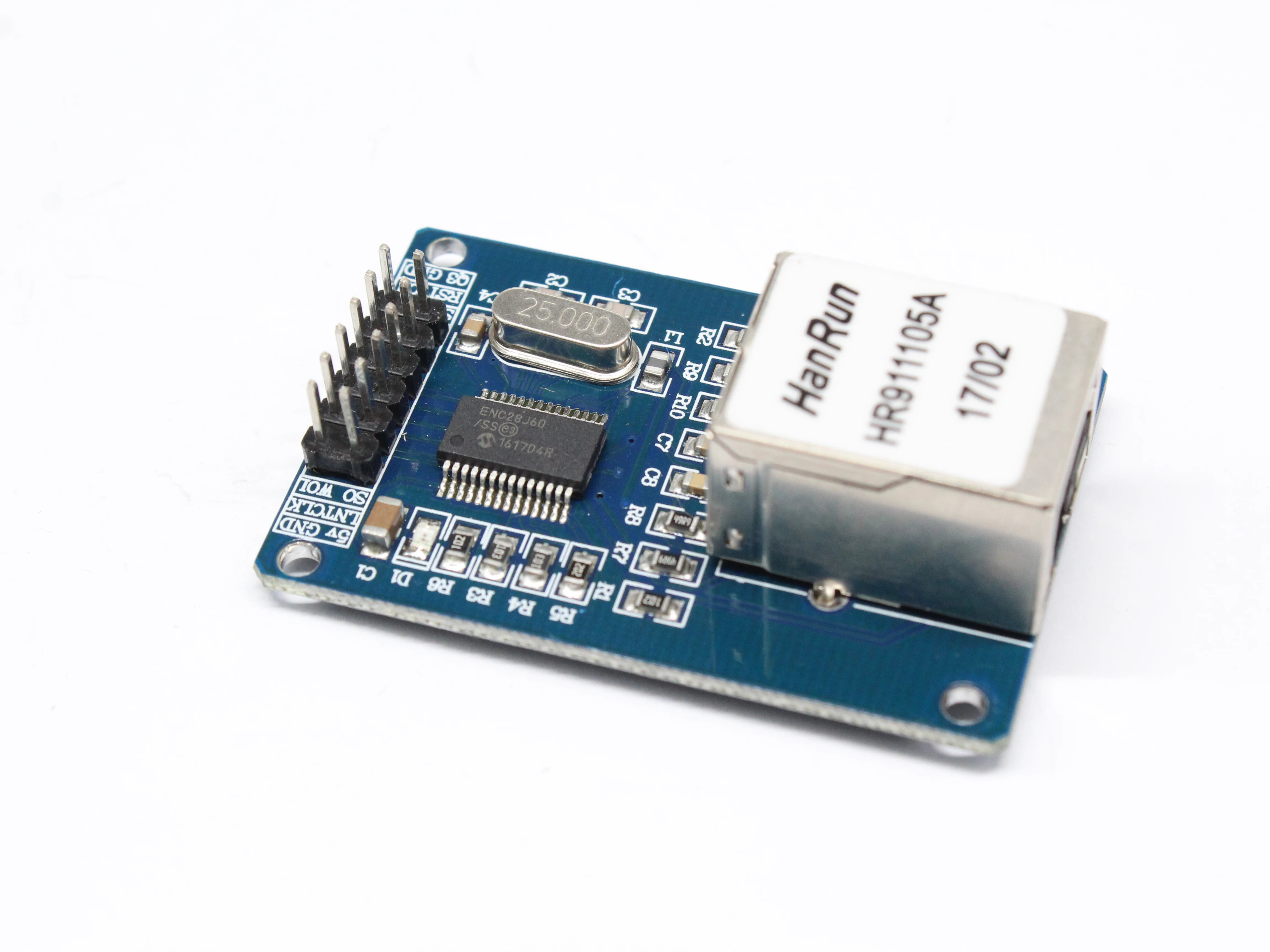 Мини ENC28J60 Ethernet LAN сетевой модуль для arduino AVR 51 SPI PIC STM32 LPC MCU Совет по развитию