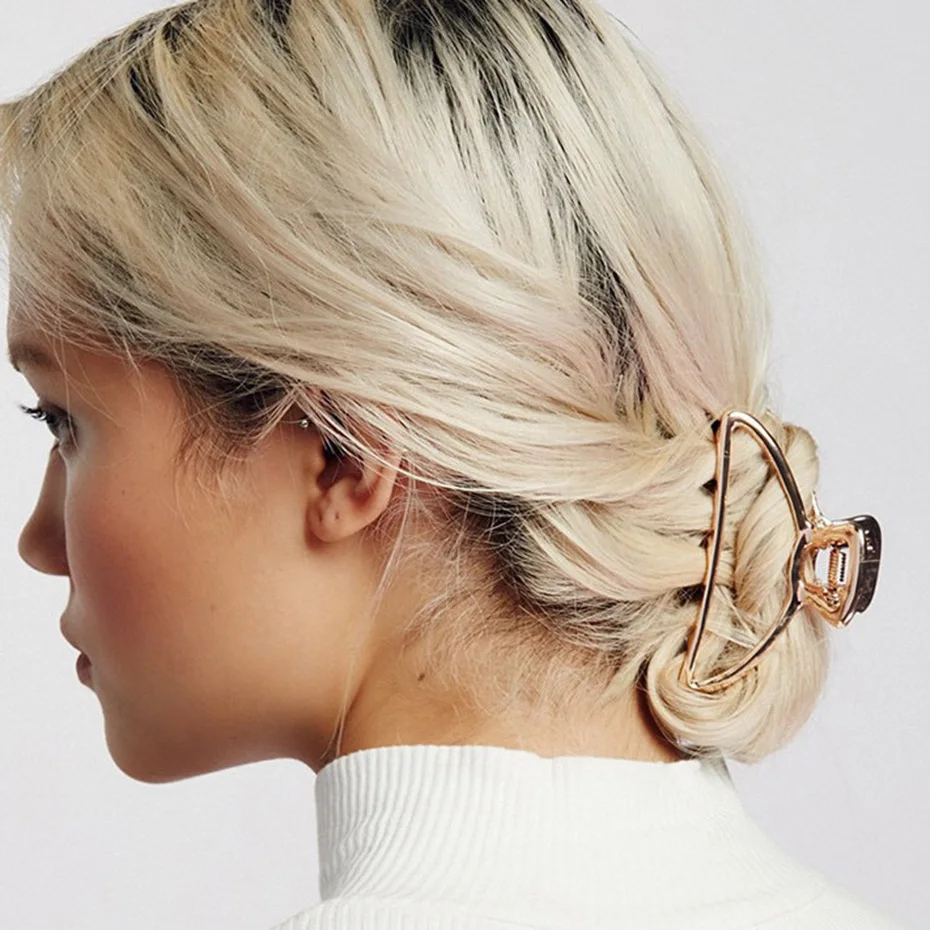 CAIYLAAM Fashion Imitation Pearl Hair Clip For Women Simple Claw Hairpin Alloy Claws Girl | Украшения и аксессуары