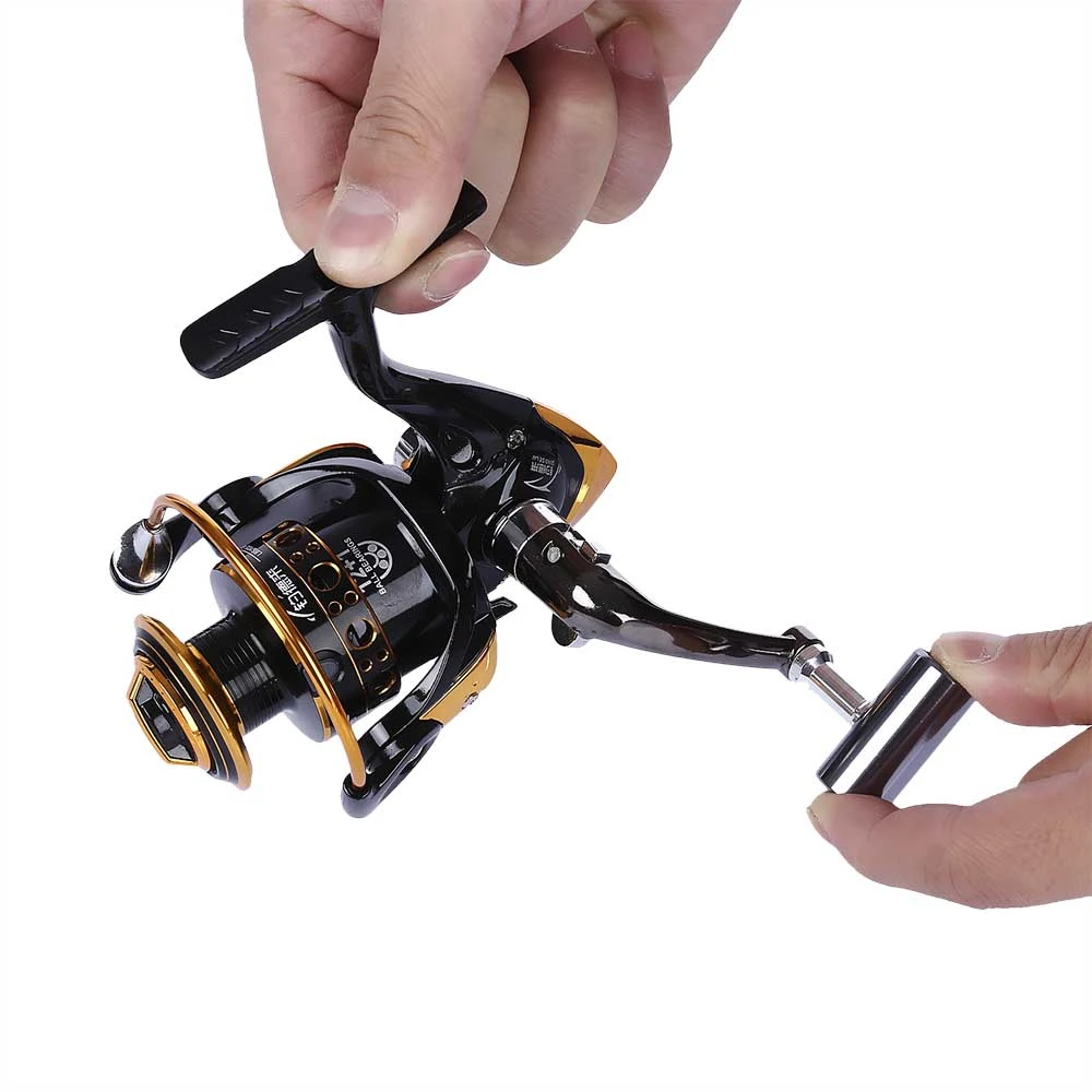 Диао de лай 12 + 1 мяч Подшипники катушки колеса снасти Металл Катушка Спиннинг