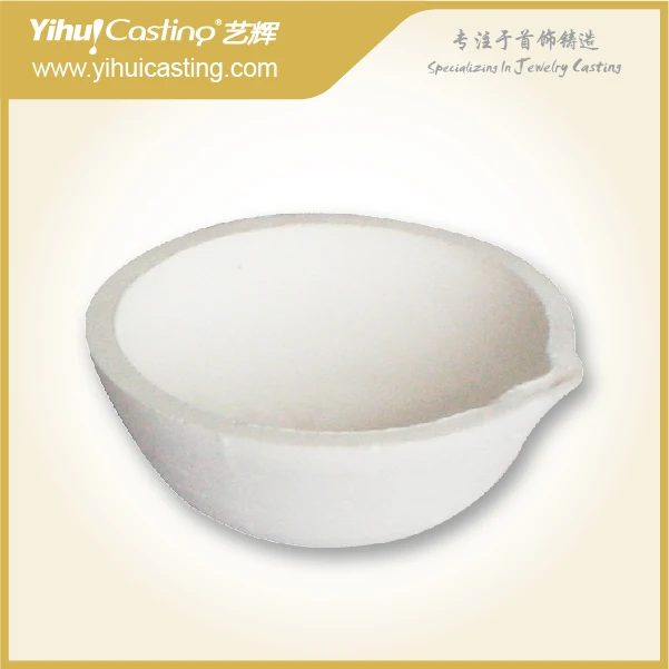 10 units 750g Ceramic bowls for meltig platinum quartz bowl melting crucible paltinum crucibleC.CM.00020 |