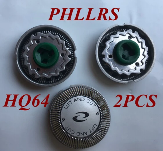 2 шт. HQ64 Сменная головка лезвия для бритвы philips HQ54 HQ6070 HQ6073 7310XL PT710 HQ7325 HQ7340 PT715 PT725