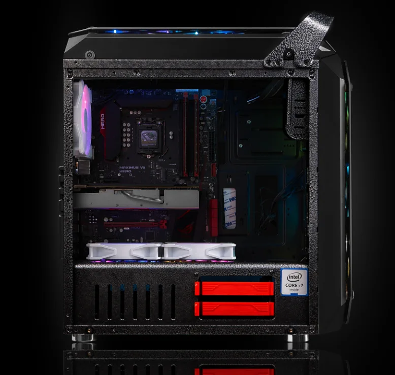 Intel core i5/i7 4770k 3 5 ГГц ОЗУ 8 Гб алюминиевый чехол с водяным охлаждением и 23 6/27