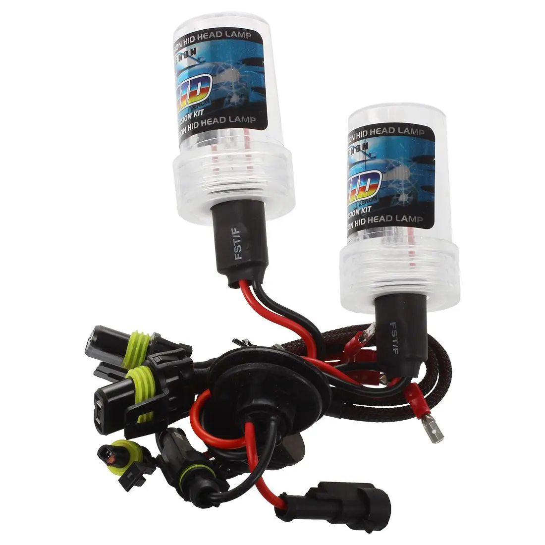 2 Stk.55W HID ксеноновая лампа автомобильная комплект фар 12V DC (H1 3000 K) | Лампы и