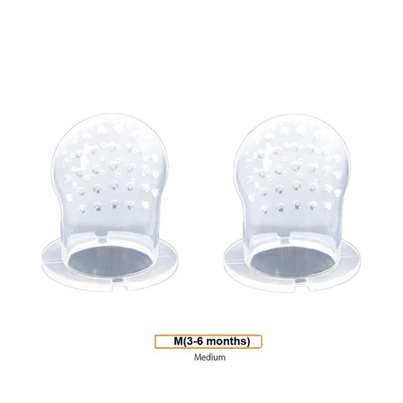 100pcs Silicone Net Bag for Baby Pacifier Fresh Food Milk Nibbler Feeder Pacifiers Bite 3 Sizes |