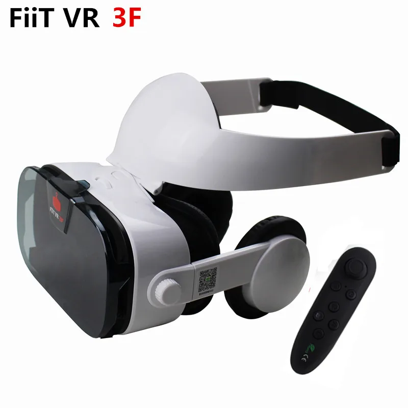 FiiT VR 3F мобильный 3D фильм очки шлем виртуальной реальности со стереогарнитурой +