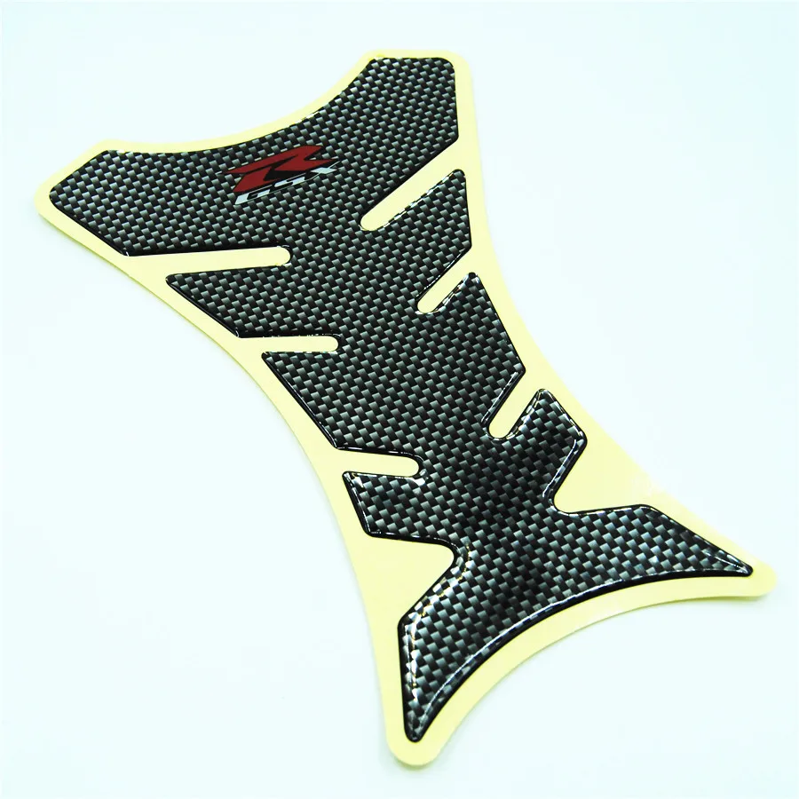 Обычной почтой мотоциклетные Fishbone форме наклейки углеродного волокна Топливный
