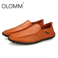 men shoes leather loafers casual shoes men flats 2019 moccasins soft slip on for men loafers driving shoes male piergitar