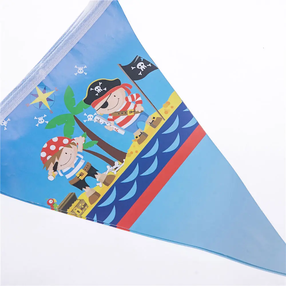 Little pirate theme cartoon characters pennants party decorations birthday parties arrangements activities | Дом и сад