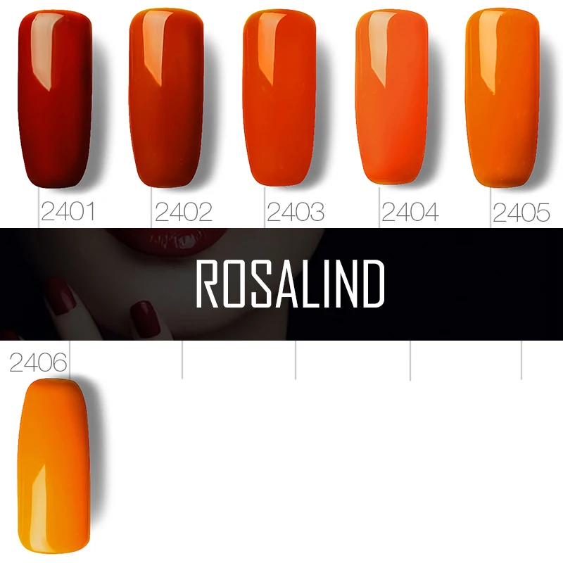 ROSALIND 10 мл Чистый Цвет гель лак для ногтей для наращивания ногтей Замачивание от геля УФ-лак светодиодный светильник праймер Топ Дизайн Маникюр Искусство