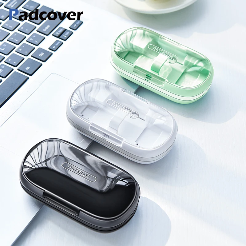 

PADCOVER Storage Box Design 3 in 1 USB Charging Cable For iPhone Type C Micro Compatible With Xiaomi Huawei Samsung