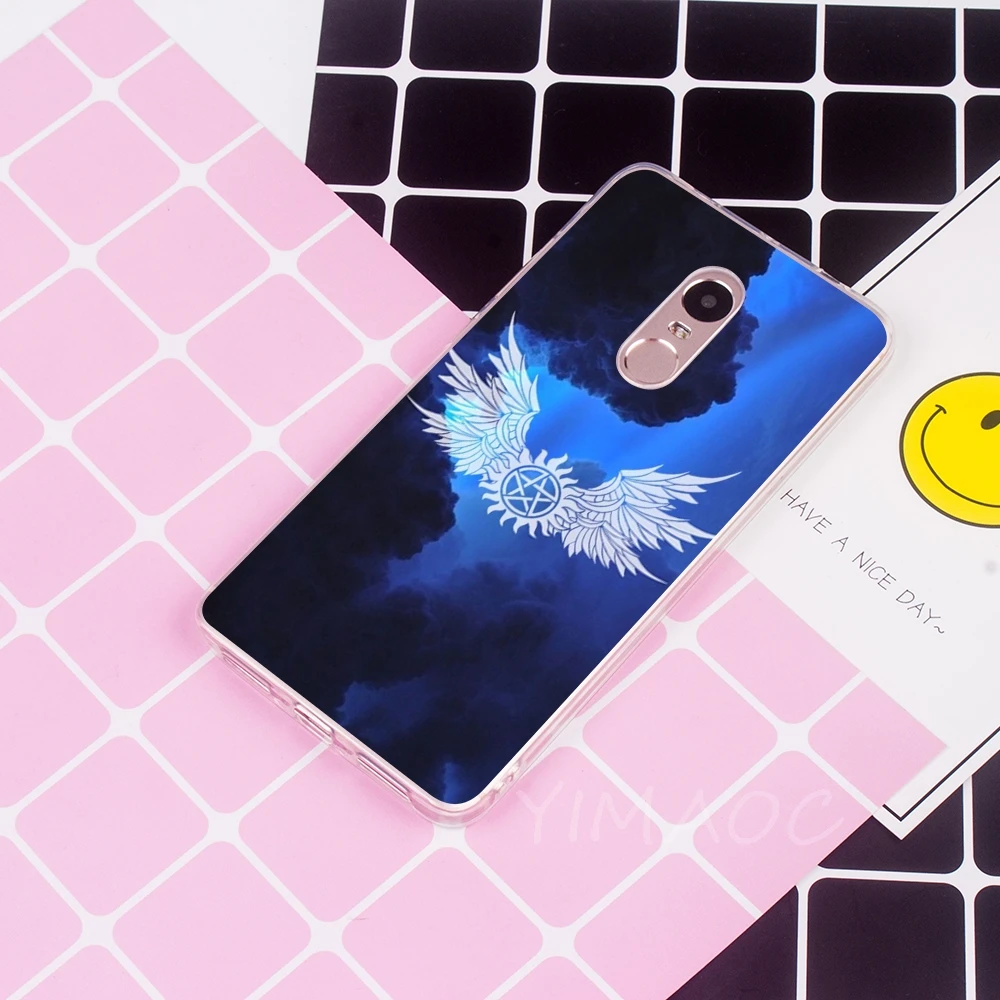 YIMAOC Сверхъестественное SPN Мягкий ТПУ чехол для Xiaomi Redmi 6 4X 5A 4A S2 Note 4 5 Pro Plus Mi 8 9 SE A2 A1