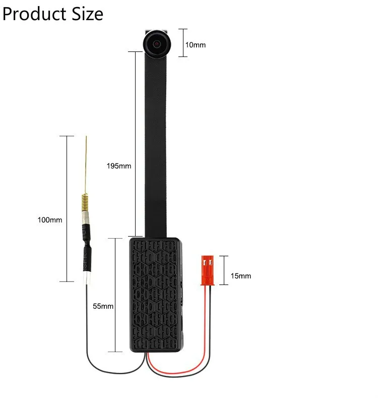 HD 1080P DIY портативная WiFi IP мини камера P2P беспроводная микро веб-камера видеокамера регистратор Поддержка удаленного просмотра Скрытая TF карта