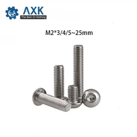 screw bolt head socket stainless steel mm m3345681012142225 button m3 hex machine truss stainlness high quality