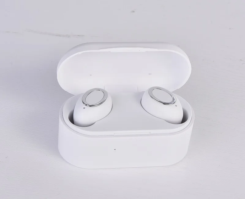 3D стерео звук Bluetooth V5.0 наушники Портативный наушники-вкладыши TWS с Беспроводной сенсорный вкладыши с зарядом Чехол спортивные бас гарнитура Авто Мощность ВКЛ/ВЫКЛ