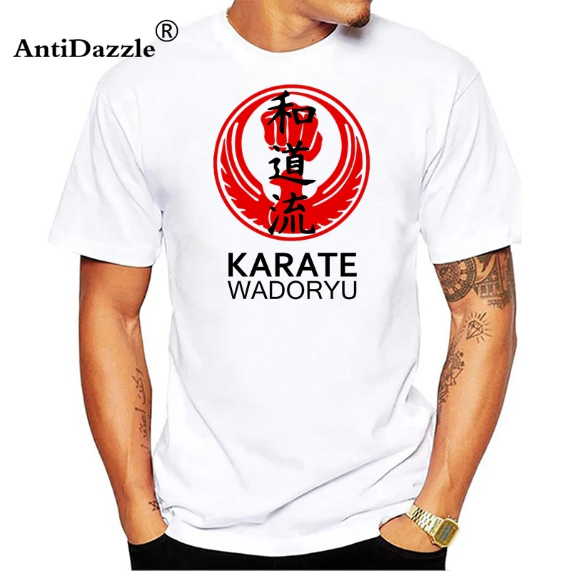 Новые Kanji Shotokan каратэ футболки мужские хлопковые летние стильные футболки с коротким рукавом с принтом тигра