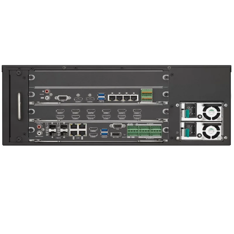HIKVISION DS-96256NI-F24/H English version 256CH 24 SATA ports HDDs support RAID H.265 dahua cctv security ip POE Super NVR |
