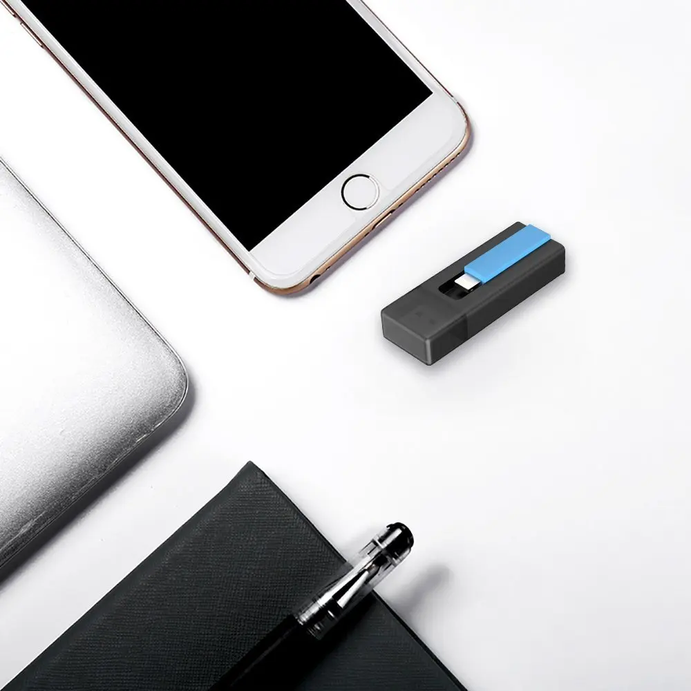 2 в 1 для Apple MFI Сертифицированный Флешка Lightning и USB 3 0 Connector128G iOS внешней памяти iPhone U