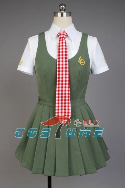 Аниме Супер Dangan Ronpa 2 Danganronpa Mahiru Koizumi Косплей Костюм Школьная форма белая рубашка