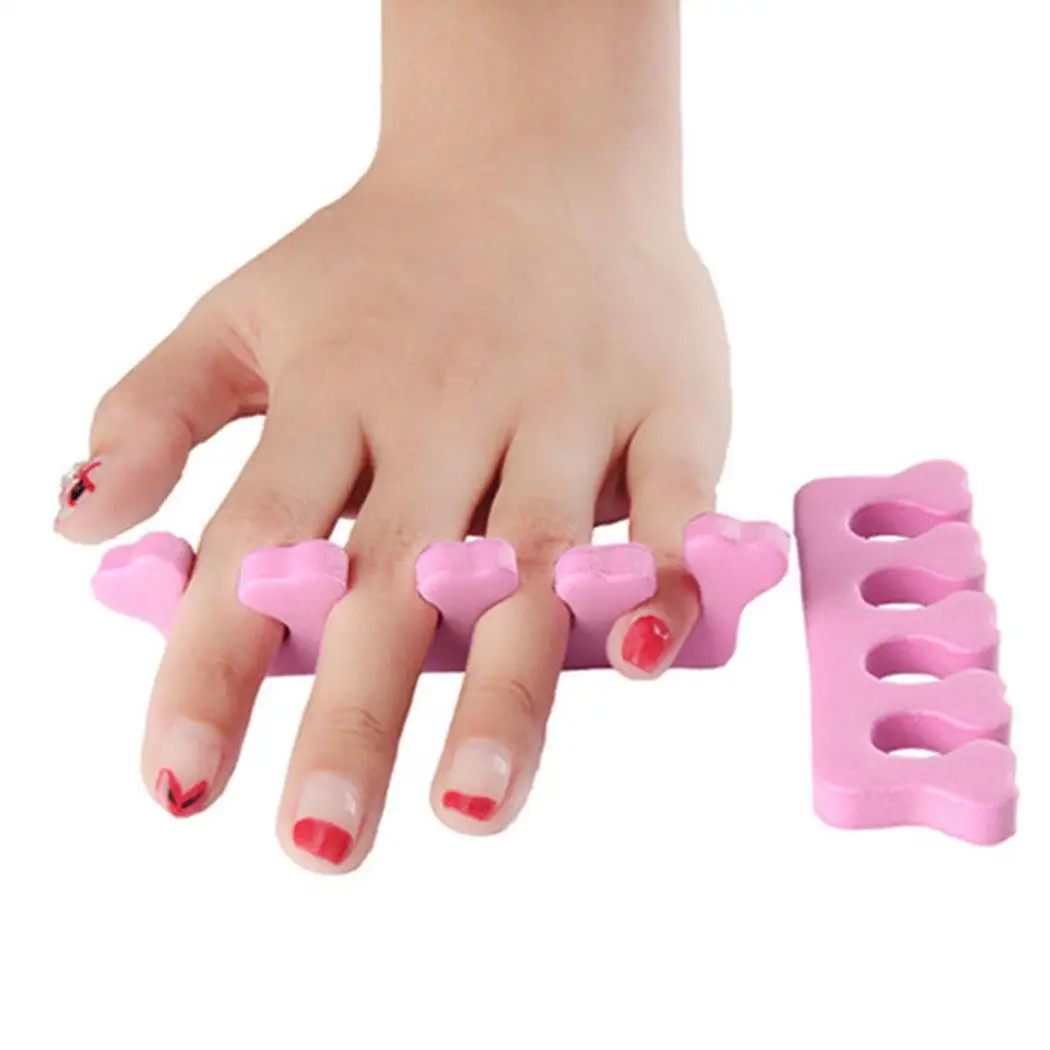 Случайный Nail инструмент сепаратор носком Книги по искусству пены отделяя