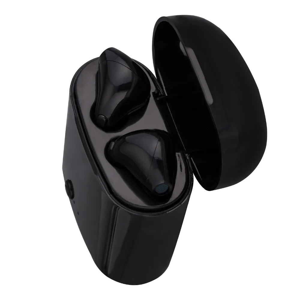 2019New i7s СПЦ Bluetooth наушники СПЦ Беспроводной гарнитуры стерео наушники-вкладыши с загрузочной коробки для всех телефонов