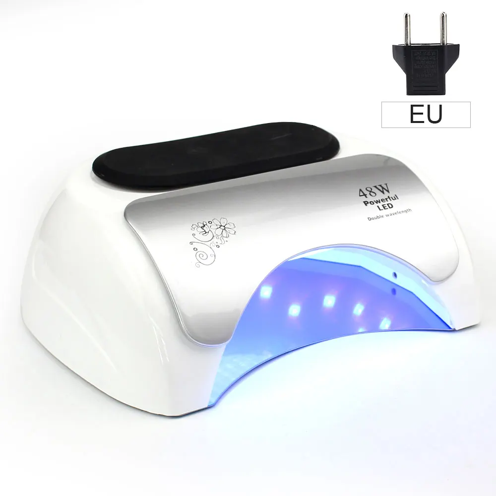 NOQ Max42W CCFL УФ светодиодный светильник для ногтей сушилка для отверждения лампа для сушки гель-лака для ногтей маникюр 21 светодиодный s дизайн ногтей салонное оборудование - Цвет: EU