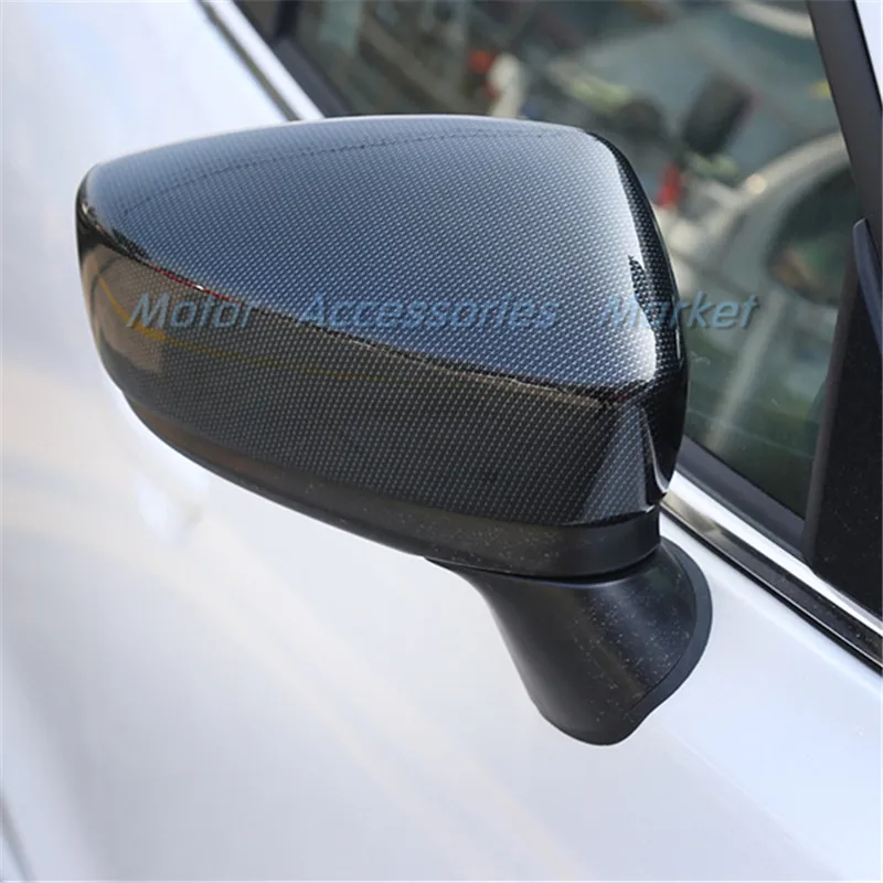 Новинка стильная хромированная накладка на зеркало заднего вида из углеродного