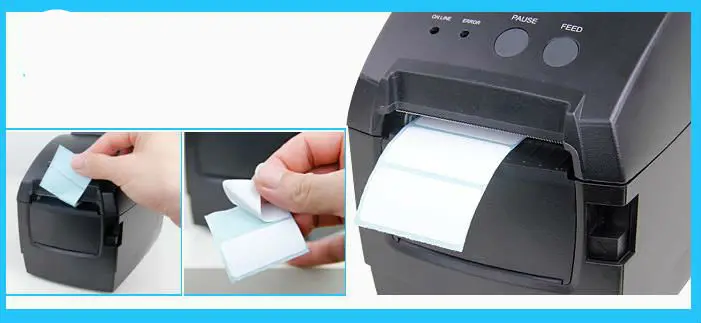 58 мм этикетки штрих код принтер прямой термопечати и клея наклейку pritner USB GP2120T для