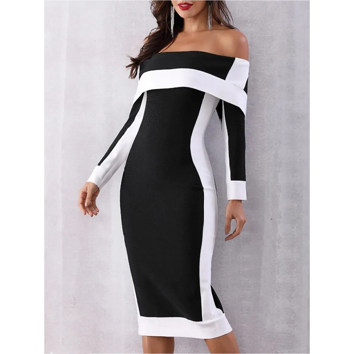 2019 Сексуальные вечерние платья с открытой спиной женское черное облегающее