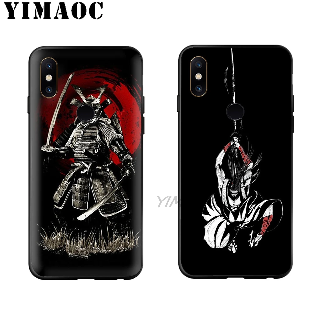 Мягкий чехол YIMAOC Japan The Samurai Ninja для Xiaomi Redmi Note 7 6 6A 5 4 4X 4A 5A S2 7A GO K20 Plus Pro |