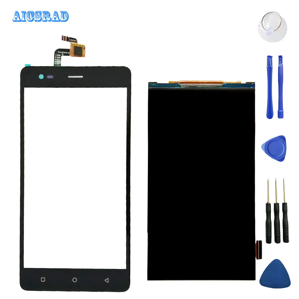 100% оригинальная внешняя Передняя стеклянная панель для Pretigio Grace R5 LTE psp5552duo psp5552 psp