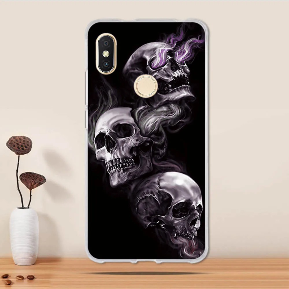Чехол для Xiaomi Redmi S2 силиконовый мягкий чехол из ТПУ объемный телефона Y2