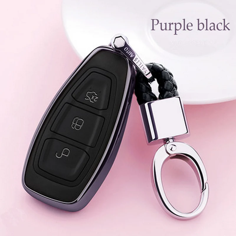 Забавный Мягкий ТПУ чехол для автомобильного ключа Ford C MAX Focus RS ST Fiesta MK3 MK4 2011 2012 2013