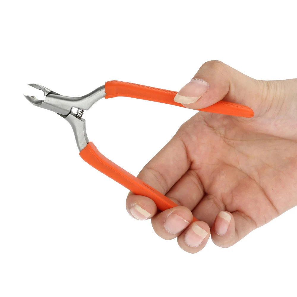 Профессиональный маникюрный триммер из нержавеющей стали для ногтей машинка